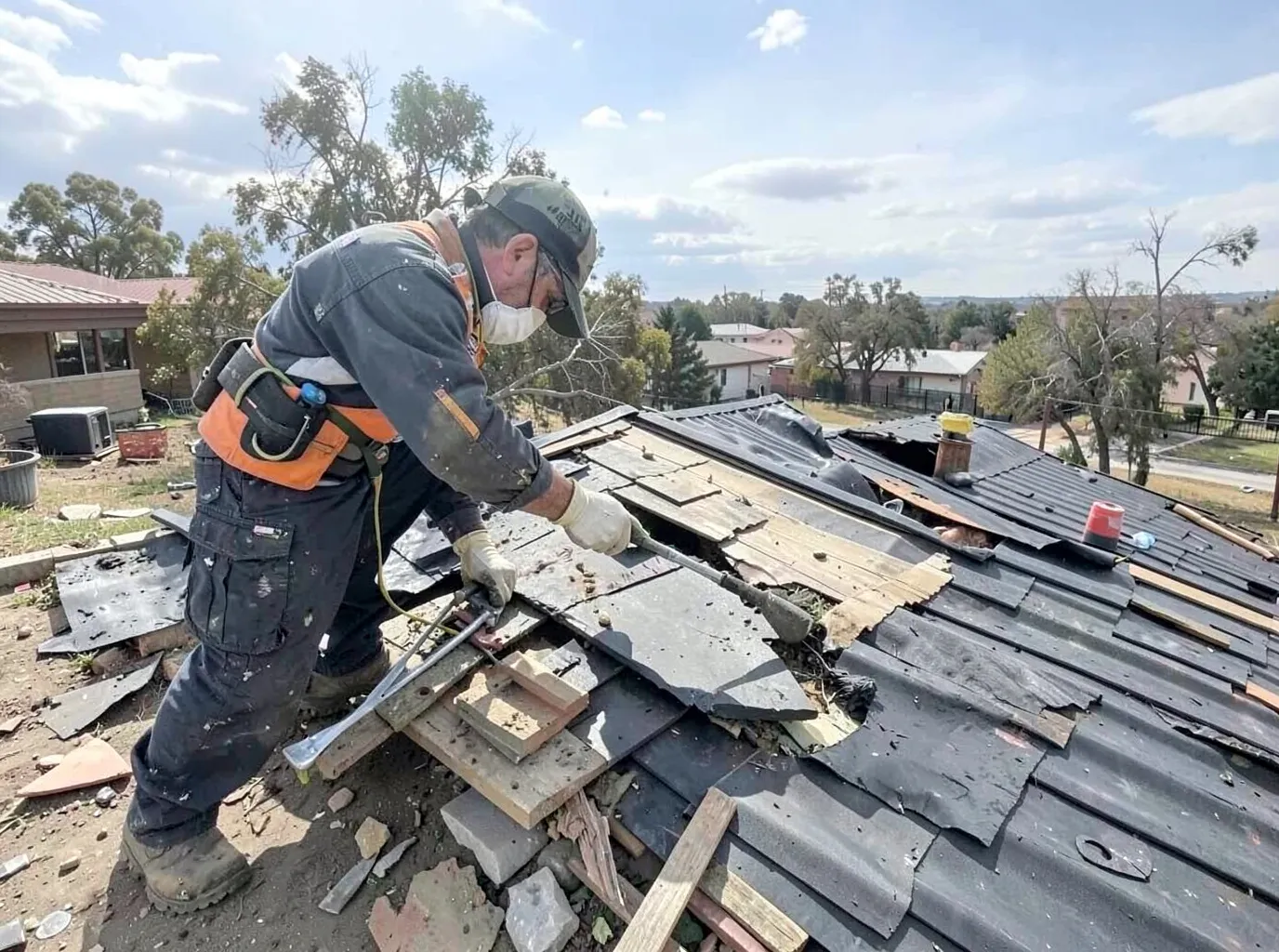 Storm Damage Roof Repair in Merced, CA